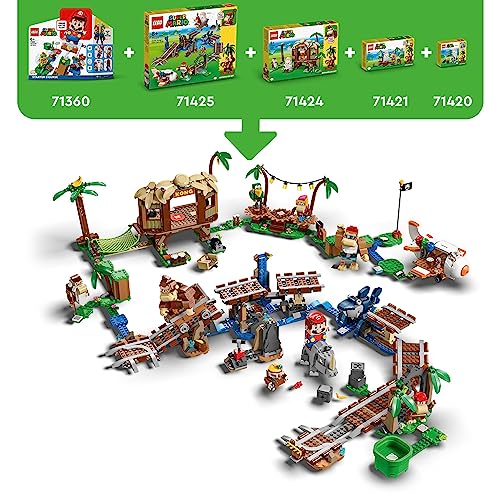 Super Mario Pack di Espansione Rambi il Rinoceronte, Figura di Animale Giocattolo Costruibile, Piccolo Regalo da Abbinare al Gioco Starter Pack 71420 - Lego - Immagine 7