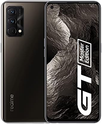 realme GT Master Edition Smartphone, Qualcomm Snapdragon 778G 5G,120Hz Samsung AMOLED a Schermo Intero, Ricarica SuperDart da 65W, Fotocamera principale da 64MP,NFC,6+128GB,Cosmo Nero
