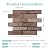 Commomy 3D Peel and Stick Brick,Ultralight Thin PVC Faux Brick Wall Panels,10 Pcs 15.74"x11.8" Fake Brick Tiles for Quick Intall Interior Kitchen,Bedroom,Living Room,RV,Not Real Brick,Not Heavy Tiles