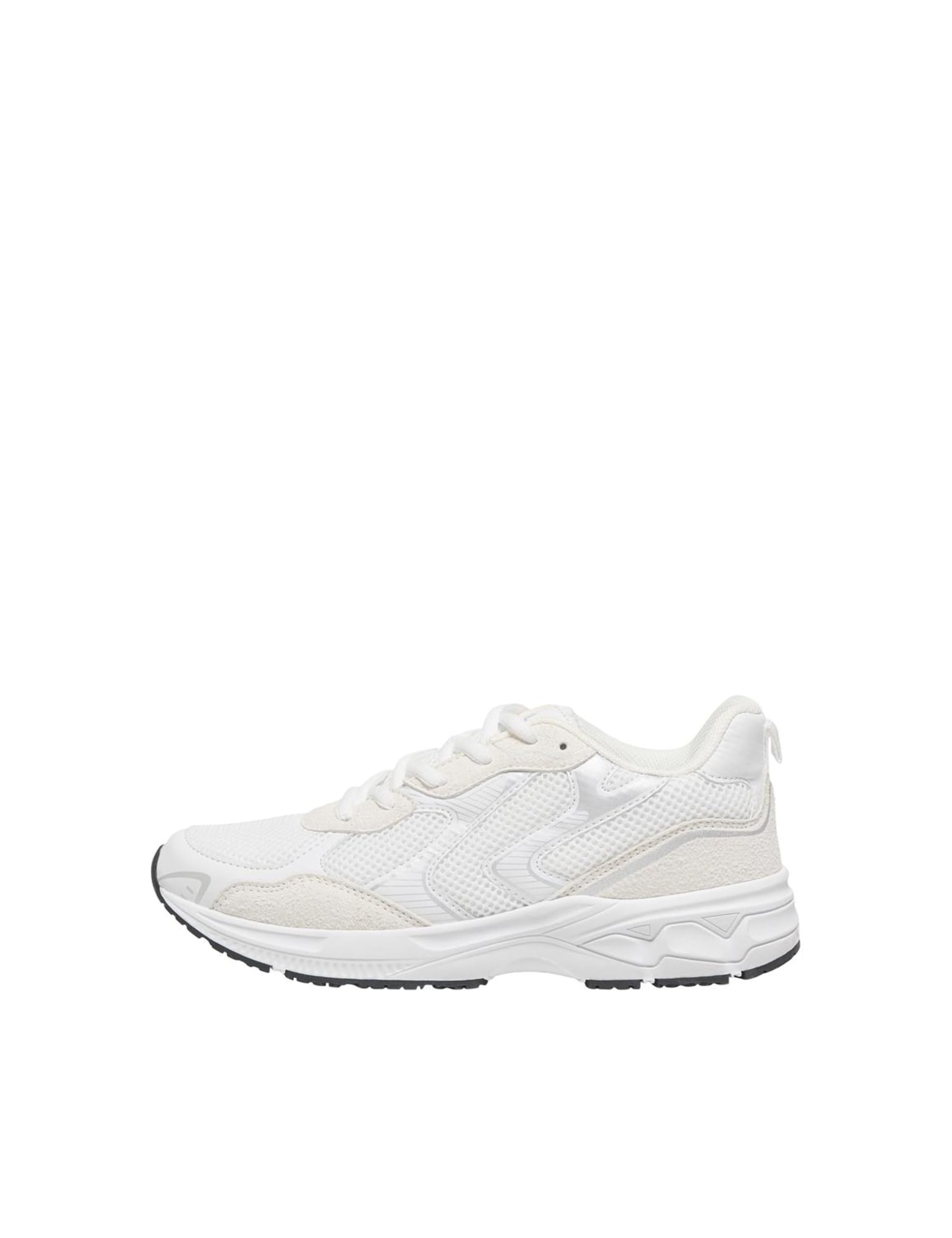 ONLY Women's Onljade Trainers, White, 8 UK