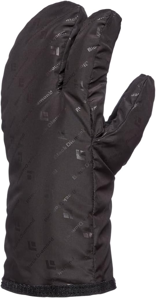 BLACK DIAMOND Men's Soloist Finger Gloves Waterproof Cold Weather Gloves with Removable Primaloft Liner for Ski Snowboarding Mountaineering