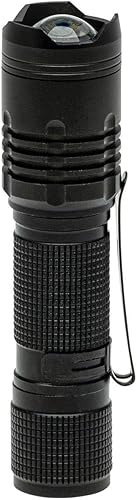 Miniatura 7 de LitezAll Linterna táctica  Luz nocturna compacta y portátil de 2000 lúmenes  Luz de flash duradera y recubierta de goma, perfecta para acampar y