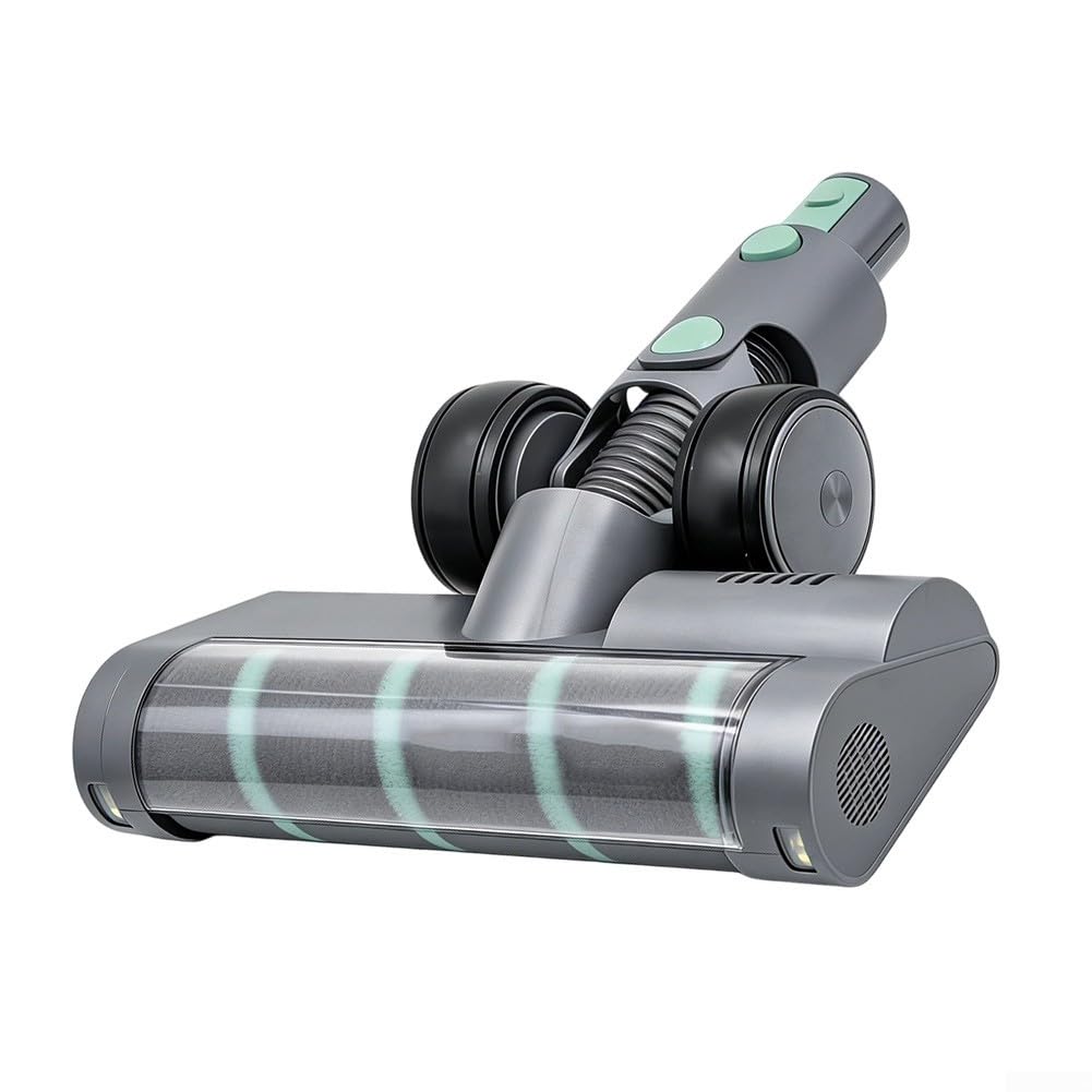 Cabezal de cepillo de suelo para aspiradora Vactidy TOWER VL70 VL80 VL100 VL150 con cepillos laterales de boca completa que se doblan a lo largo de paredes y bordes de muebles