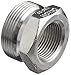 Dixon RGB13 Stainless Steel 316 Boss Fitting, Ground Joint Spud, 1" NPT Female x 1" NPT Male
