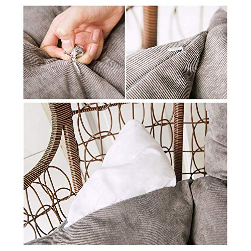 Coussin pour chaise suspendue et fauteuil suspendu de jardin extérieur confortable - 4