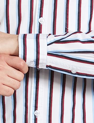 Image of The Indian Garage Co Men Slim Fit Checkered Full Sleeves Spread Collar Casual Shirt
