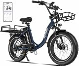 HITWAY E-Bike 20', 48V 27Ah, Drehmomentsensor, hydraulische Scheibenbremsen