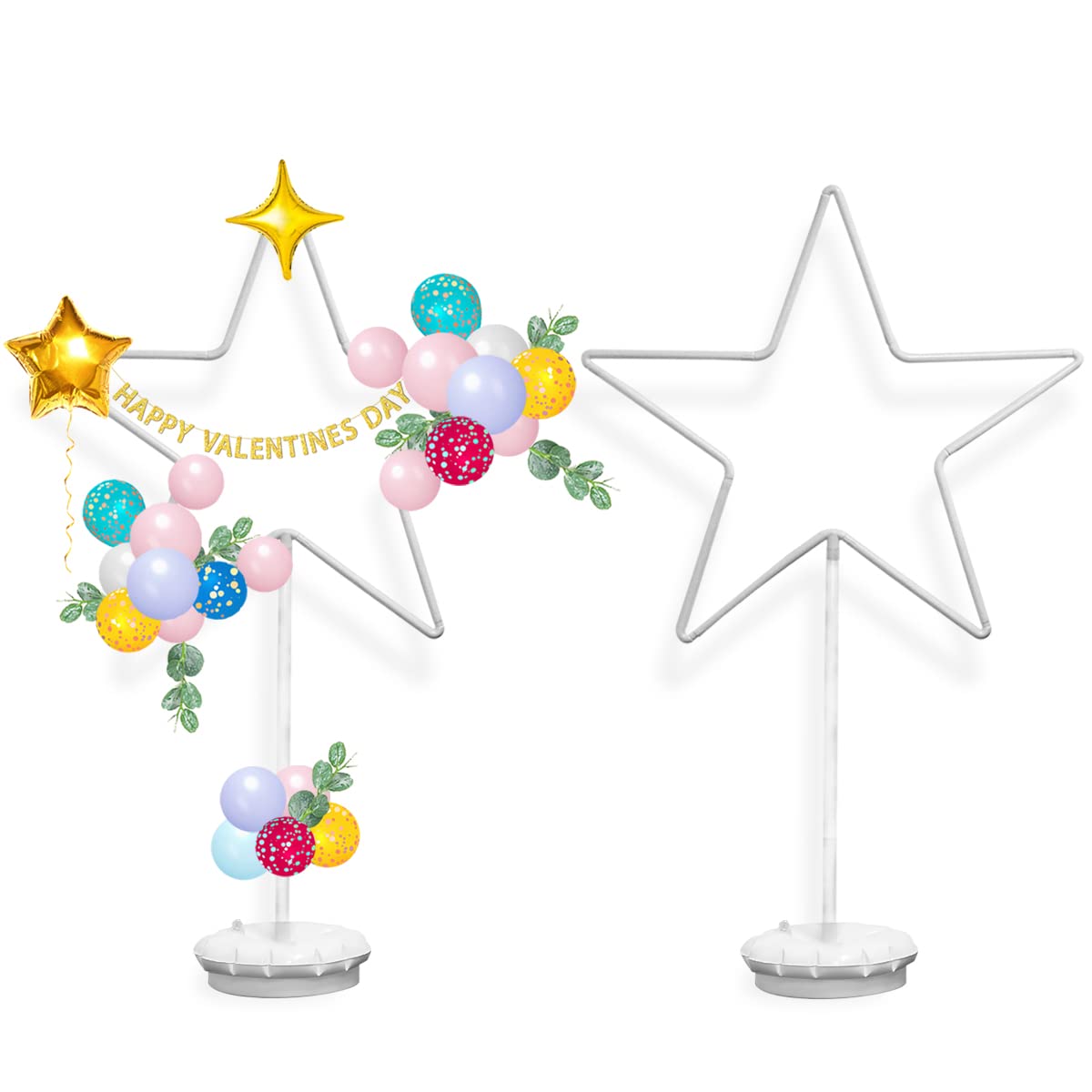 Buy Balloon Arch Kit 1Pack Star Balloon Column Arch Stand Set Balloon
