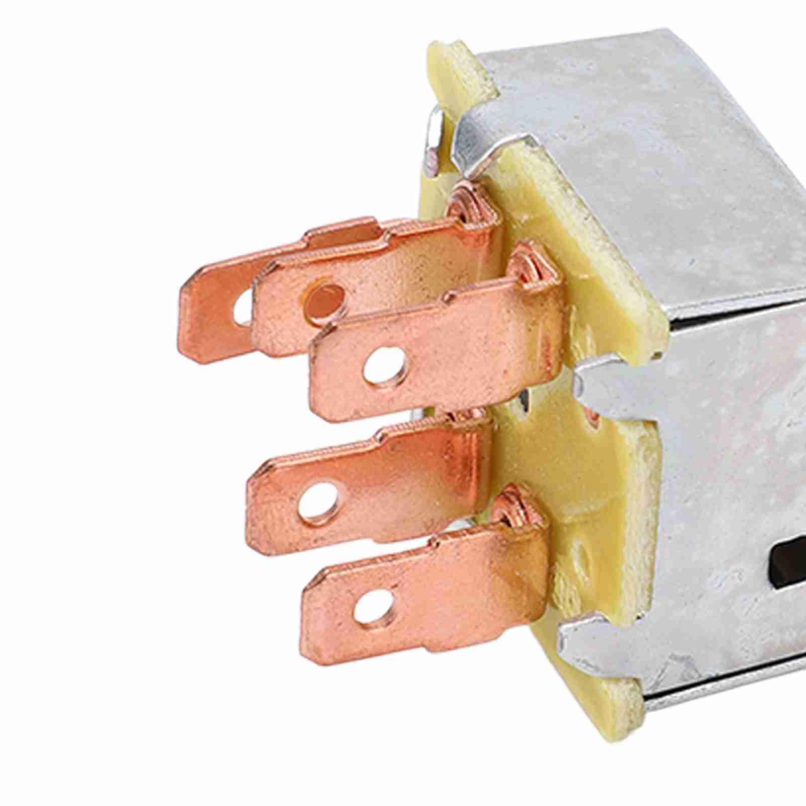 Interruttore Ventola 3 Velocità Rotante Aria Condizionata Ricambio INM2G754A ABS Metallico Universale Auto