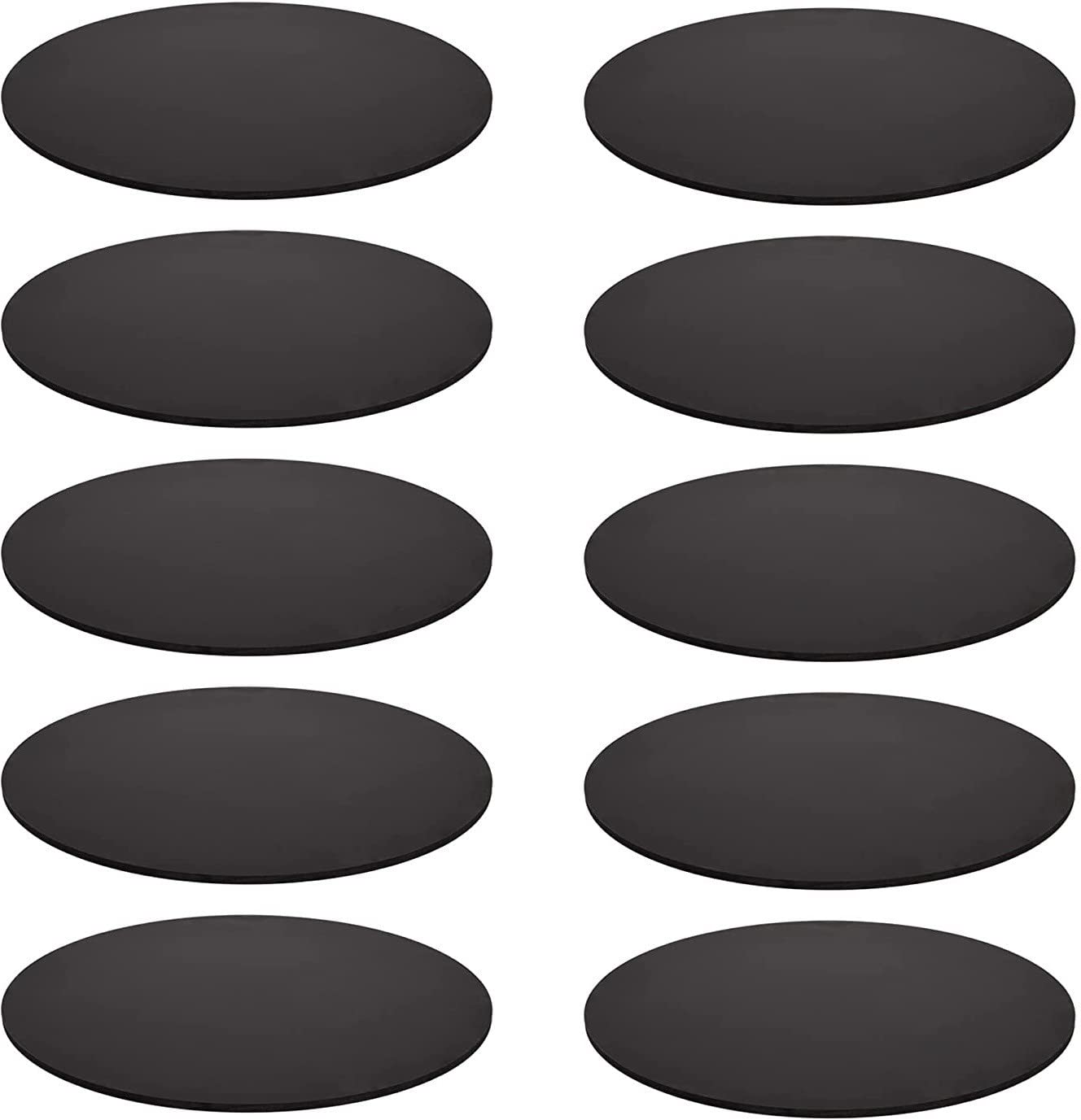 Noble Foods MDF Round Black Cake Board/Cake Base 10 Inch (Pack of 10)-image-23