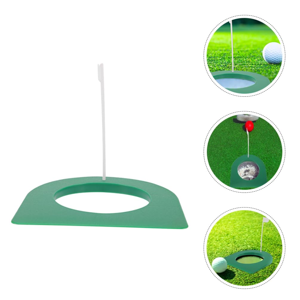 POPETPOP 3pcs Golf Putting Practice Cup Portable Indoor Training Tools for Skill Improvement Lightweight Design for Home Office Lawn Games