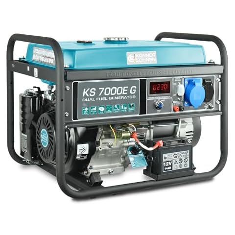Könner & Söhnen KS 7000E Dual Fuel Outdoor Generator Cover