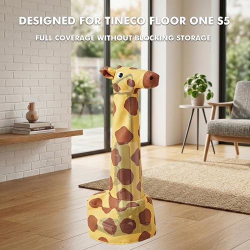 Cute Giraffe Vacuum Dust Proof Cover & Scratch Protector Film Compatible with Tineco Floor ONE S5 image 4