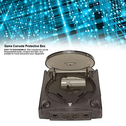 Image of Hilitand Plastic Housing Shell for DC, Translucent Game Console Box for Shock Absorbing Scratch