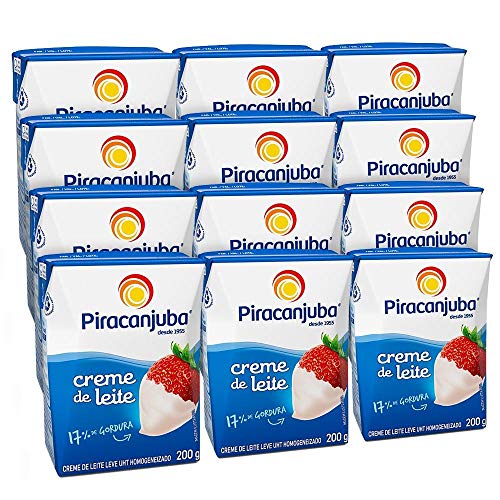 Kit Creme De Leite Piracanjuba 12x200g