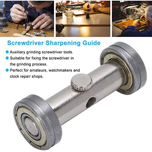 Watch Screwdriver Sharpening Guide, Portable Wristwatch Screwdriver Sharpener Repairs Tool Adjustable Screwdriver Sharpening Holder Watch Repair Tools For Watchmaker Jewelry Repair Tool #TOP1