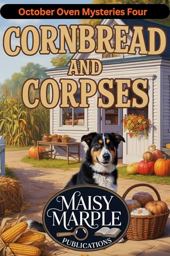Cornbread and Corpses: A Small Town Fall Cozy Mystery with Dog (The October Oven Mystery Series)