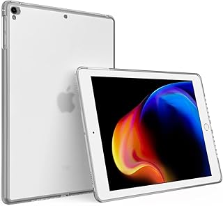 iPad 9.7 inch Case (6th&5th Generation 2018/2017) & (iPad Air 2 2014) & (iPad Air 1 2013), Puxicu Slim Soft Design TPU Protective Cover,Clear/Translucent