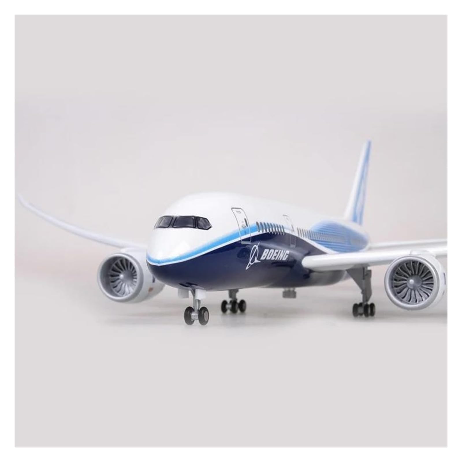 Avión a Escala 1/160 para Boeing 787 Modelo de avión Modelo de avión Modelo de avión de Resina fundida a presión Recuerdos Decorativos Adecuado para exhibición (sin luz)