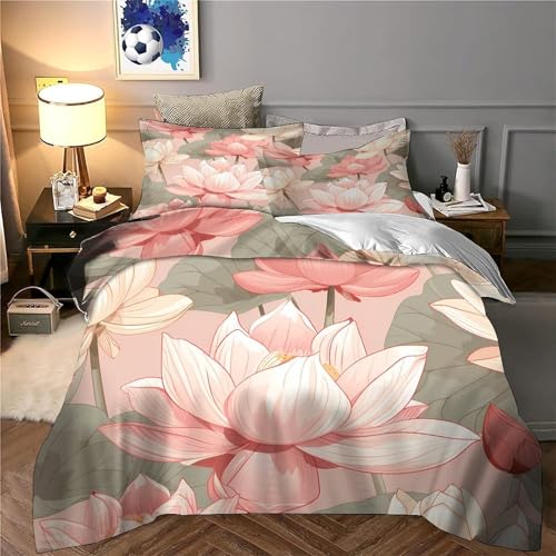 Housse de couette anti-pli Londres 200x200 parure de lit microfibre facile à laver