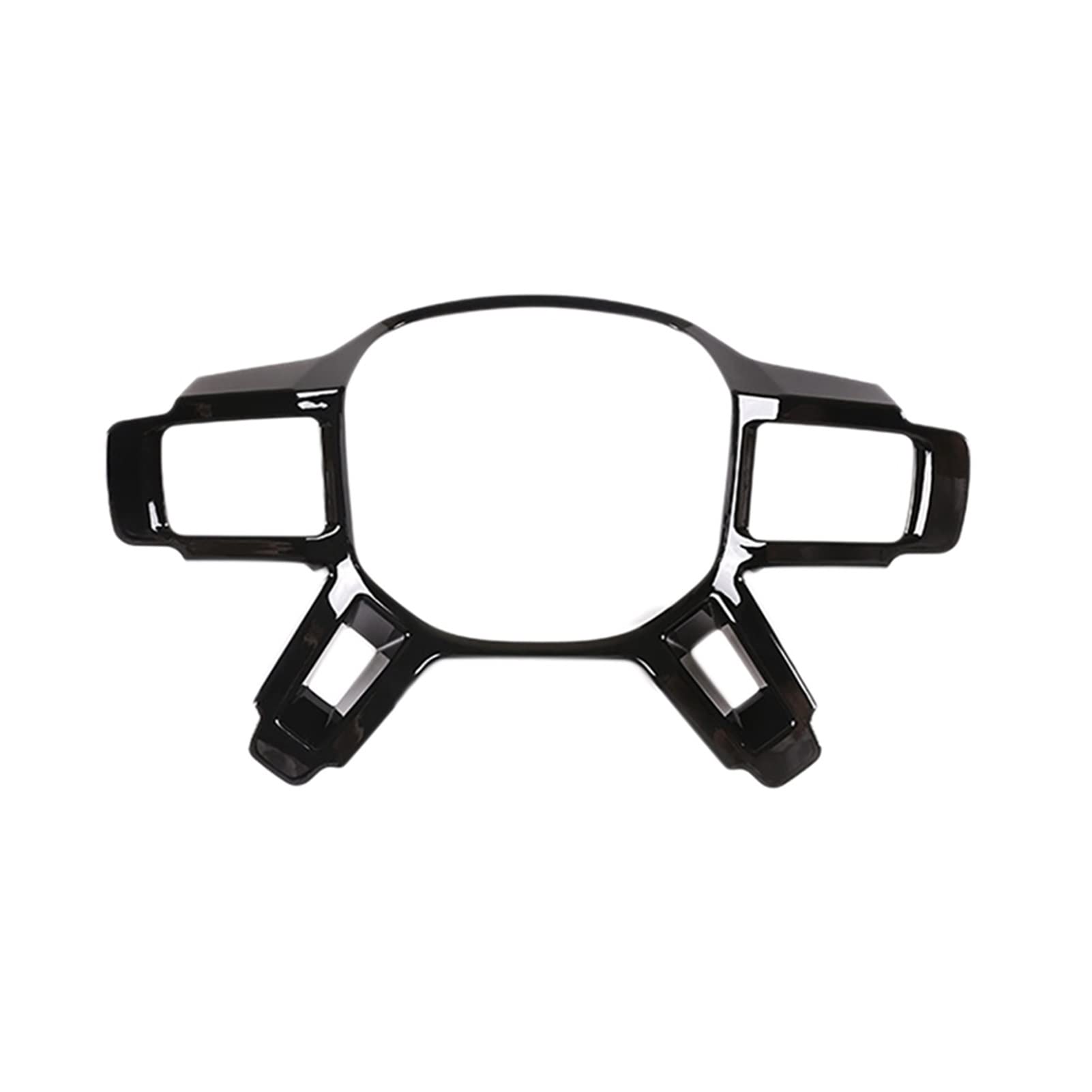 GXING Store Steering Wheel Frame Piano Black ABS Fit for 2020-2021 Land Rover Defender (Color : Red)