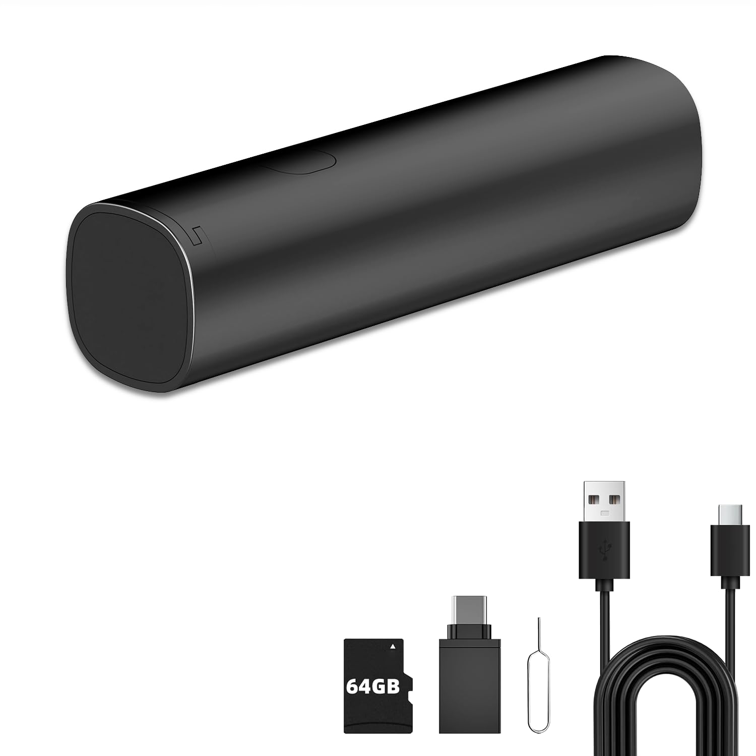 LYPXYYDS 64GB Small Nanny Cam Security Camera, FHD 1080P Indoor Surveillance Mini Camera with 1500 Minutes Battery Life, Loop Recording