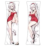 Azur Lane Belfast Peach Skin 150cm x 50cm(59 in x 19.6in) Pillowcase Anime Body Pillow Cover Case...