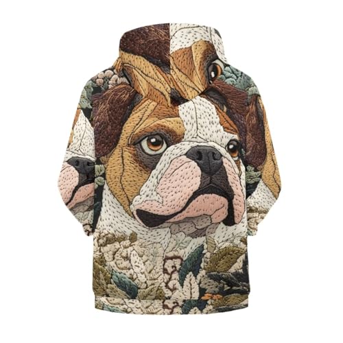 Boys Animal Print Hoodies Zip Up Hooded Sweatshirts Boys Loose Spring Fall Graphic Hoodies with Pocket4