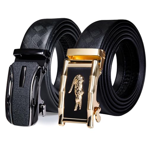 Dubulle Mens Black Ratchet Belt