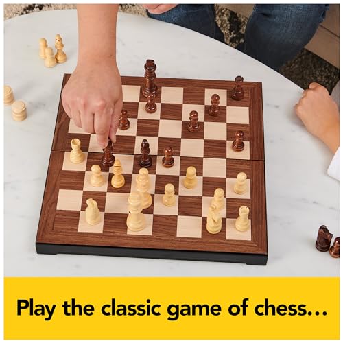 Snapklik.com : Legacy Deluxe Chess & Checkers Set, Classic Two Player ...