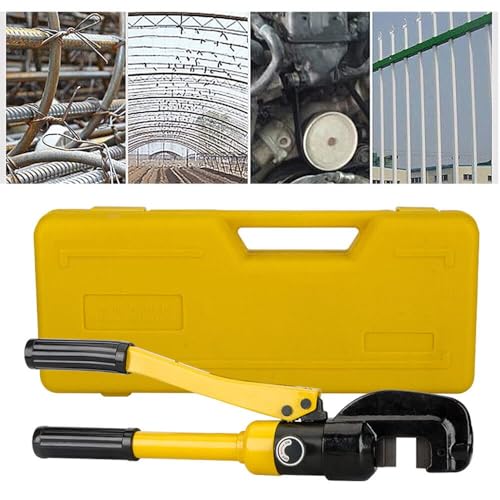 Image of Nutronics SC-16 Hydraulic Rebar Cutter 8 Ton Steel Bolt Chain Cutting tool Heavy Duty, Bolt Cutter 4mm to 16mm for Padlocks, Lock Cutter Heavy Duty Non-Slip Handle Bolt Cutter