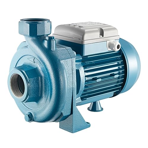 FORAS RA100 Schmutzwasserpumpe für Wasser mit Kies bis 10 mm, made in Italy, Dauerbetrieb, 230V, 0.74 kW, 280 L/min, 20 m