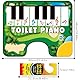 Toilet Piano Mat, Lustige Toiletten Klaviermatte, Toiletten Matte Piano Mit Klavierklang, Klavier Bodenmatte Toilette, Toiletten Piano Matte, Kinder Musikalische Bodenmatte für Toilette