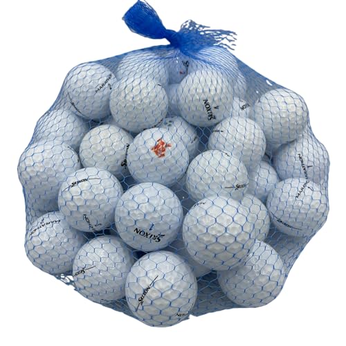 Golf Ball Planet 50 Pack Used Golf Balls for Srixon Mix (5A/Mint)