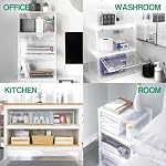 Ollie XL Foldable Stackable Shoe Storage Box Organizer (24-Pack, Black) - Image 5