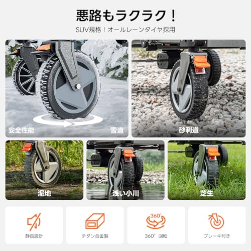 LiTHELi 電動キャリーワゴン W1 Pro の商品画像 4