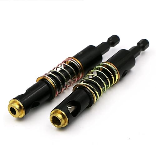 Mopntt Black Hinge Drill Bits, Self Centering Hinge Drill, Hex Shank Center Drill Bit, Door Window Cabinet Centering Drill Bits Hinge Opening Tool (1/4 Inch) #TOP6