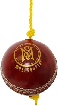 String Cricket Balls   Develop Hand-Eye Coordination Leather Hanging Ball for Practice