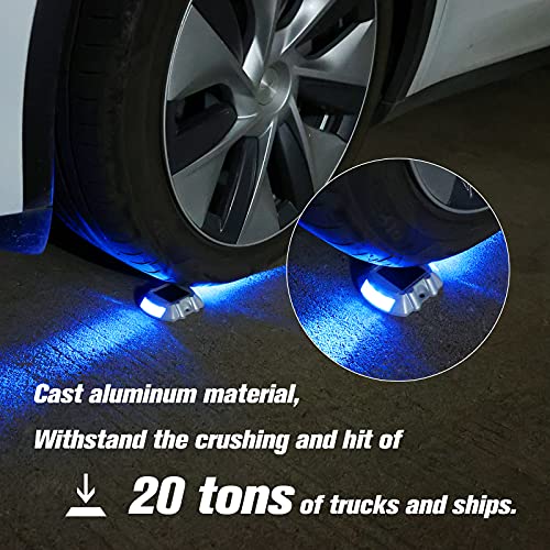 image for Solar Deck / Dock Lights, VOLISUN 12-Pack Led Wireless IP67 Waterproof