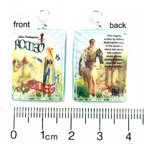 Romeo And Juliet William Shakespeare Clay Mini Book Expandable Stainless Steel Bangle Bracelet #TOP6