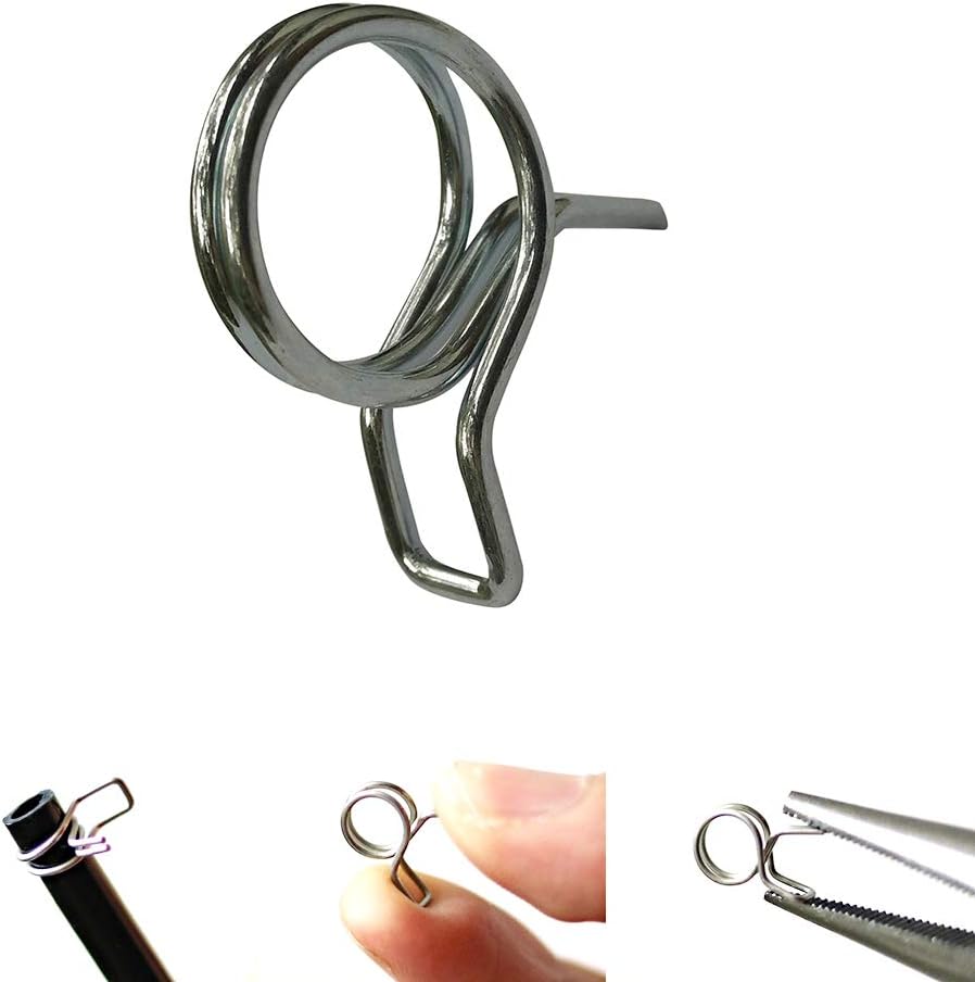 MrDrip White 1/4" Drip Irrigation Tubing Mounting Clips