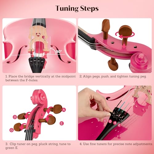 image for Poseidon 4/4 Size Cello for Beginners & Adults, Premium Solidwood Cell