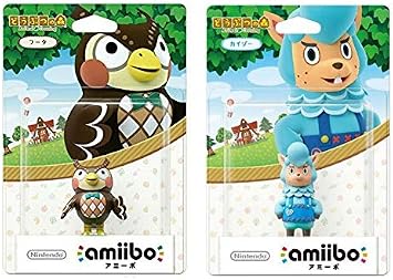 Animal Crossing 2 Pack Set [Blathers/Cyrus] Series for Nintendo Switch -Switch Lite -WiiU- 3DS [Japan Import]