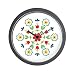 CafePress Scandinavian Swedish Floral Flowers Mandala Wall C Unique Decorative 10
