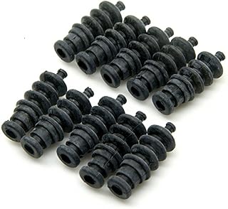 Que-T 10Pcs Waterproof Push Rod Rubber Seal Bellow 37mm for RC Boat