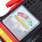 Tbest Testeur de Batterie de Voiture Professionnel Robuste 6 V 12 V 100 A Analyseur Automatique Système de de Chute de Outil de Vérification pour Véhicules Camions SUV en Acier