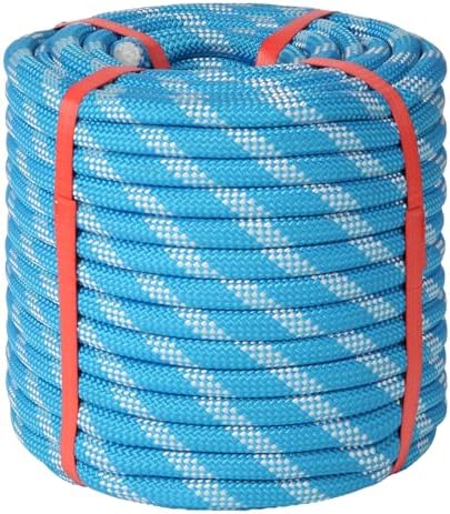Amazon Tree Climbing Rope Double Braid Arborist Rope, 1/2 Inch x 150 ft, 9000 LBS Breaking ...