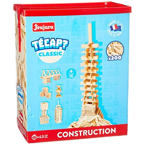 JeuJura 8332 - Juego de construcción de Madera (200 Piezas)