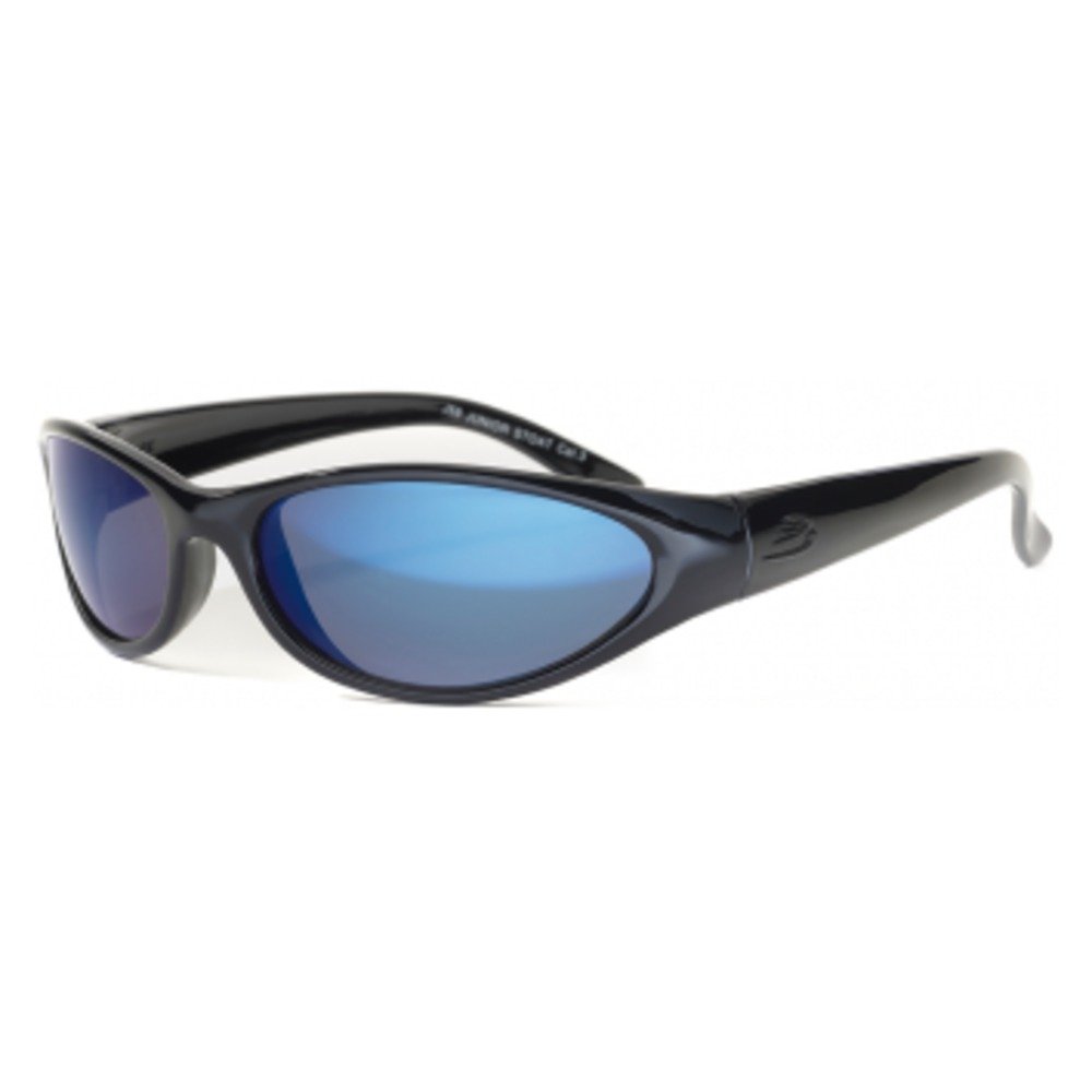 Bloc Junior Stoat Sunglasses Black Blue J59N