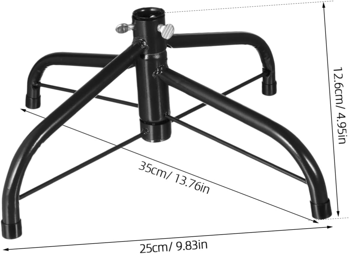 Christmas Tree Stand Coated Holder for Xmas Tree Easy to Install Base Stable Support for Christmas Decorations